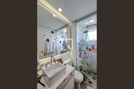 Banheiro da Suíte 1 de apartamento à venda com 3 quartos, 122m² em Mooca, São Paulo