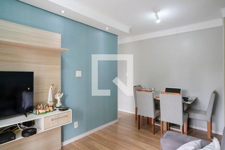 Sala de apartamento à venda com 3 quartos, 60m² em Campestre, São Caetano do Sul