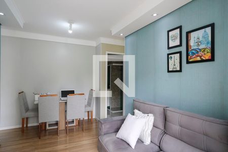 Sala de apartamento à venda com 3 quartos, 60m² em Campestre, São Caetano do Sul