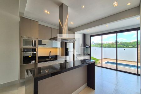 Cozinha  de casa de condomínio à venda com 3 quartos, 300m² em Jardim America Ii, Campinas