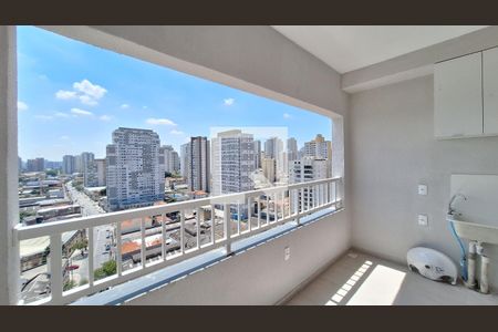 Varanda e área de serviço de apartamento para alugar com 2 quartos, 36m² em Água Branca, São Paulo