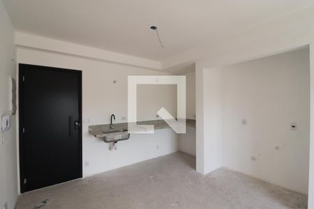 Sala/Cozinha/Área de Serviço de apartamento à venda com 1 quarto, 37m² em Santana, São Paulo