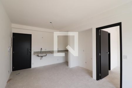 Sala/Cozinha/Área de Serviço de apartamento à venda com 1 quarto, 37m² em Santana, São Paulo