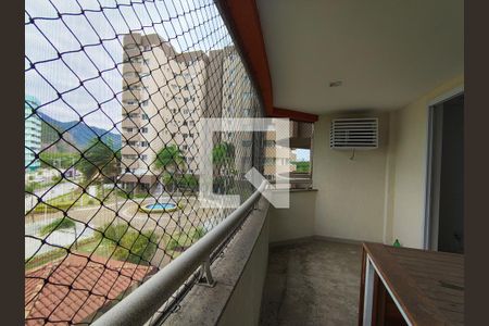Varanda - Sala de apartamento para alugar com 4 quartos, 146m² em Barra Olímpica, Rio de Janeiro