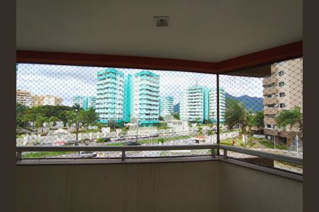 Varanda - Sala de apartamento para alugar com 4 quartos, 146m² em Barra Olímpica, Rio de Janeiro