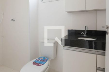 Banheiro de kitnet/studio para alugar com 1 quarto, 21m² em Campos Elíseos, São Paulo