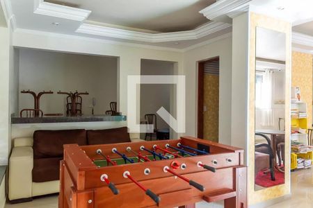Área comum - Sala de jogos  de apartamento para alugar com 2 quartos, 78m² em Baeta Neves, São Bernardo do Campo
