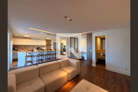 Sala de apartamento para alugar com 3 quartos, 231m² em Campestre, Santo André