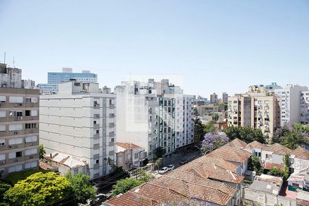 Studio - Sala / Quarto Vista de kitnet/studio para alugar com 1 quarto, 29m² em Cidade Baixa, Porto Alegre
