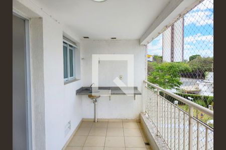 Varanda da Sala de apartamento para alugar com 2 quartos, 71m² em Vila Antonieta, Guarulhos