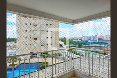 Varanda da Sala de apartamento para alugar com 2 quartos, 71m² em Vila Antonieta, Guarulhos