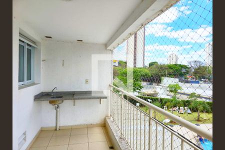 Varanda da Sala de apartamento para alugar com 2 quartos, 71m² em Vila Antonieta, Guarulhos