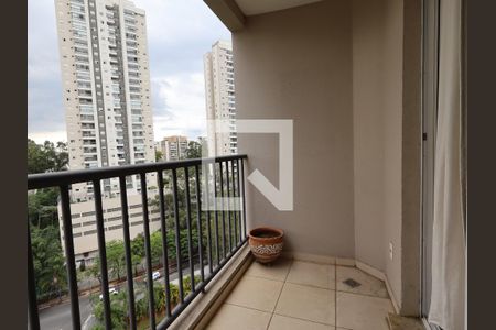 Varanda da Sala de apartamento à venda com 2 quartos, 68m² em Parque Reboucas, São Paulo
