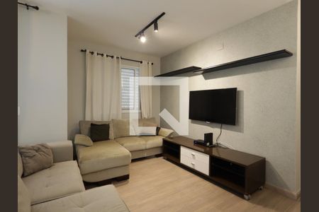 Sala de TV de apartamento à venda com 2 quartos, 68m² em Parque Reboucas, São Paulo