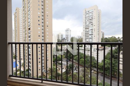 Varanda da Sala de apartamento à venda com 2 quartos, 68m² em Parque Reboucas, São Paulo