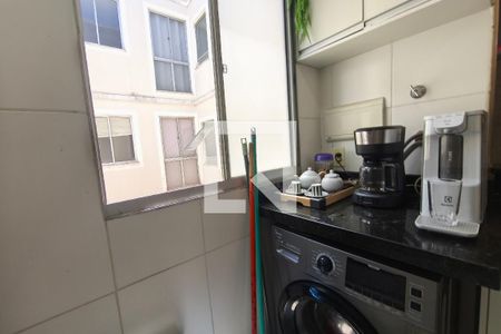 Área de Serviço de apartamento à venda com 2 quartos, 47m² em Jardim Anton Von Zuben, Campinas