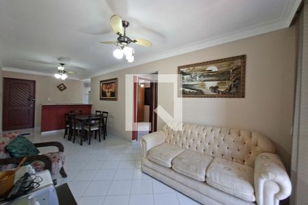 Sala de apartamento para alugar com 2 quartos, 68m² em Aviação, Praia Grande