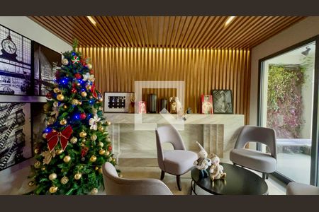 Hall de entrada de apartamento para alugar com 1 quarto, 72m² em Vila Madalena, São Paulo