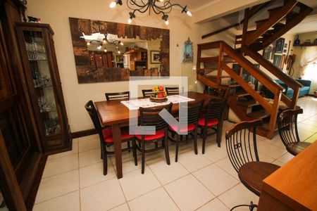 Sala de Jantar de casa de condomínio à venda com 4 quartos, 177m² em Ipanema, Porto Alegre