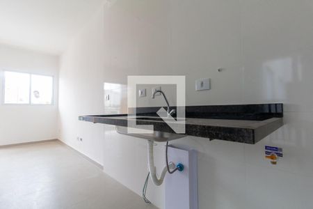 Sala e Cozinha de apartamento à venda com 2 quartos, 33m² em Vila Antonina, São Paulo