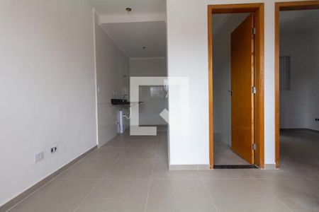 Sala e Cozinha de apartamento à venda com 2 quartos, 33m² em Vila Antonina, São Paulo