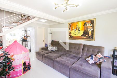 Sala de casa de condomínio para alugar com 2 quartos, 86m² em Fátima, Canoas