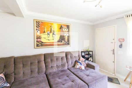 Sala de casa de condomínio para alugar com 2 quartos, 86m² em Fátima, Canoas