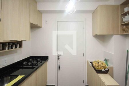 Cozinha e Área de Serviço de apartamento para alugar com 2 quartos, 33m² em Vila Graciosa, São Paulo
