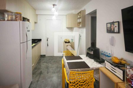 Cozinha e Área de Serviço de apartamento para alugar com 2 quartos, 33m² em Vila Graciosa, São Paulo