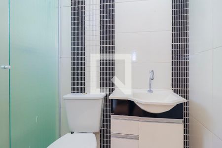 Banheiro da Suíte 1 de casa para alugar com 2 quartos, 82m² em Jardim Nossa Senhora do Carmo, São Paulo