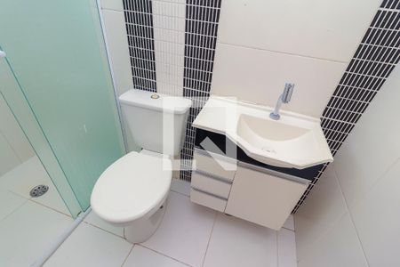 Banheiro da Suíte 1 de casa para alugar com 2 quartos, 82m² em Jardim Nossa Senhora do Carmo, São Paulo