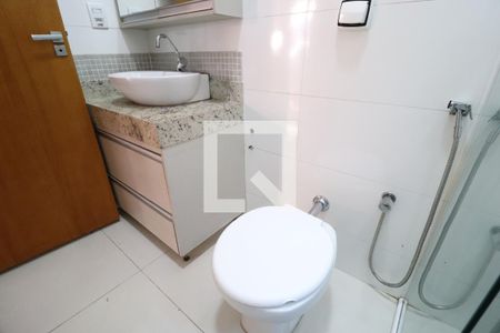 Banheiro Social de casa para alugar com 2 quartos, 91m² em Santa Luzia, Uberlândia