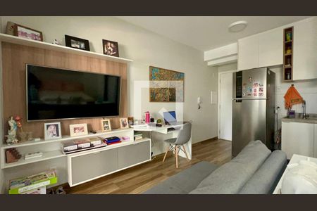 Sala de apartamento à venda com 1 quarto, 35m² em Pinheiros, São Paulo