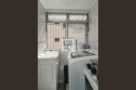 Cozinha de apartamento à venda com 1 quarto, 42m² em Jardim Dona Leopoldina, Porto Alegre