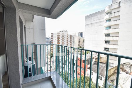 Varanda de kitnet/studio para alugar com 1 quarto, 25m² em Liberdade, São Paulo