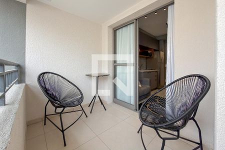 Varanda da Sala de kitnet/studio para alugar com 1 quarto, 29m² em Vila Mariana, São Paulo