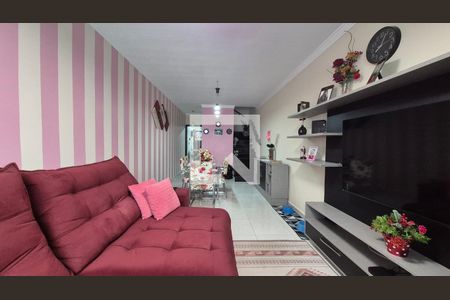 Sala de casa à venda com 3 quartos, 111m² em Vila Vitória, Santo André