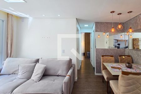 Sala de apartamento para alugar com 2 quartos, 47m² em Irajá, São Bernardo do Campo