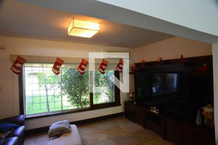 Sala de casa de condomínio à venda com 5 quartos, 450m² em Itanhangá, Rio de Janeiro