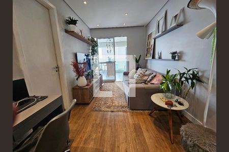 Sala de apartamento para alugar com 1 quarto, 44m² em Brooklin, São Paulo