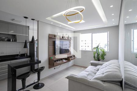 Sala de apartamento à venda com 2 quartos, 48m² em Planalto, Belo Horizonte