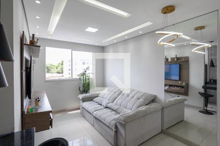 Sala de apartamento à venda com 2 quartos, 48m² em Planalto, Belo Horizonte