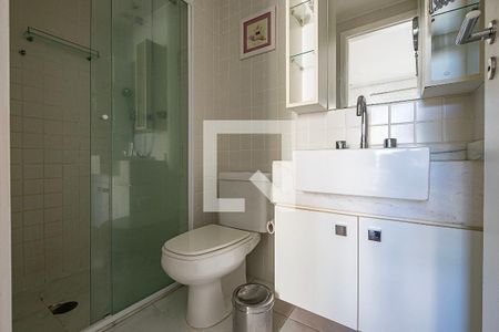 Suíte - Banheiro de apartamento para alugar com 1 quarto, 52m² em Jardim Paulista, São Paulo