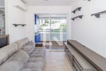 Sala de apartamento à venda com 2 quartos, 62m² em Pompeia, São Paulo