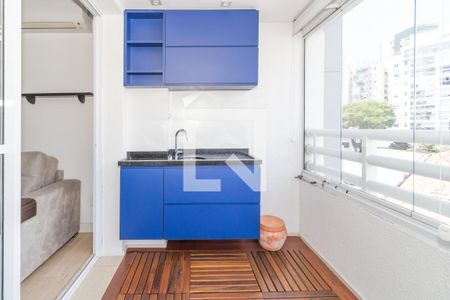 Varanda de apartamento à venda com 2 quartos, 62m² em Pompeia, São Paulo