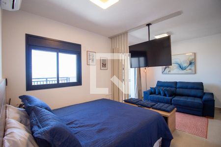 Suite  de apartamento para alugar com 1 quarto, 47m² em Parque Campolim, Sorocaba