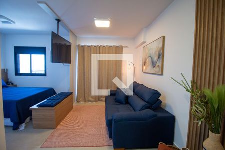 Sala  de apartamento para alugar com 1 quarto, 47m² em Parque Campolim, Sorocaba