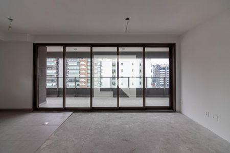 Sala de apartamento à venda com 3 quartos, 121m² em Indianópolis, São Paulo