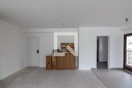 Sala de apartamento à venda com 3 quartos, 121m² em Indianópolis, São Paulo
