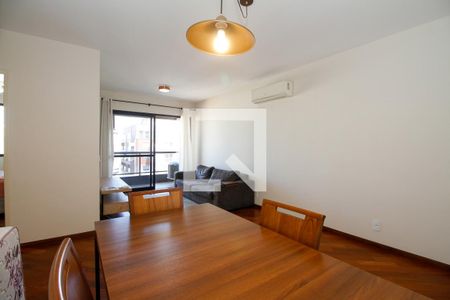 Sala de Estar e Jantar de apartamento para alugar com 2 quartos, 77m² em Paraíso, São Paulo